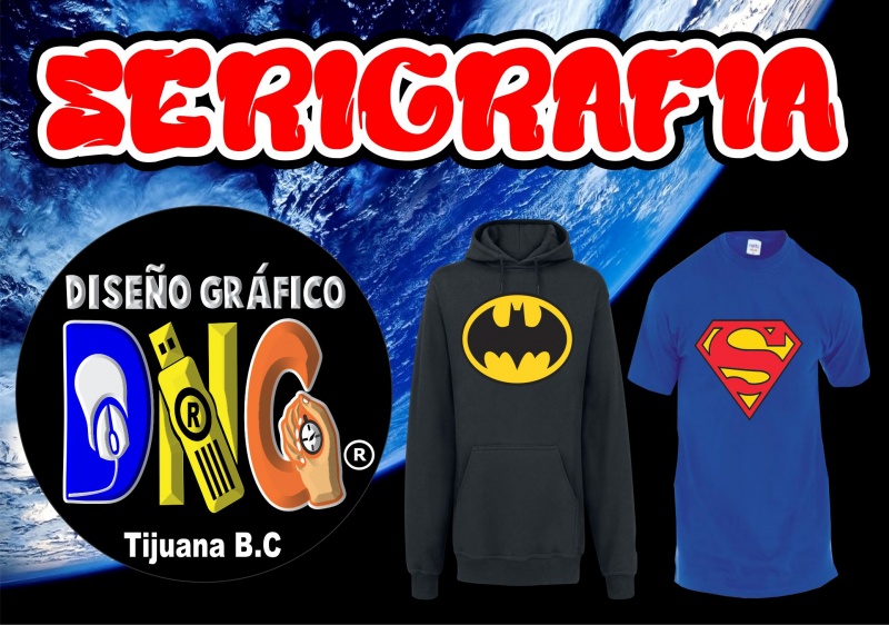 SERIGRAFIA EN TIJUANA DNG DISEÑO GRAFICO TIJUANA